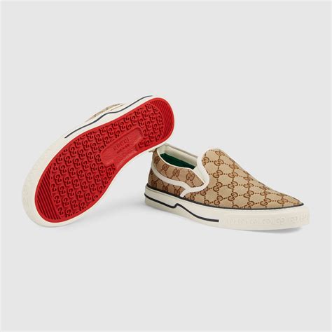 gucci slip on sneakers men|gucci 1977 sneakers men.